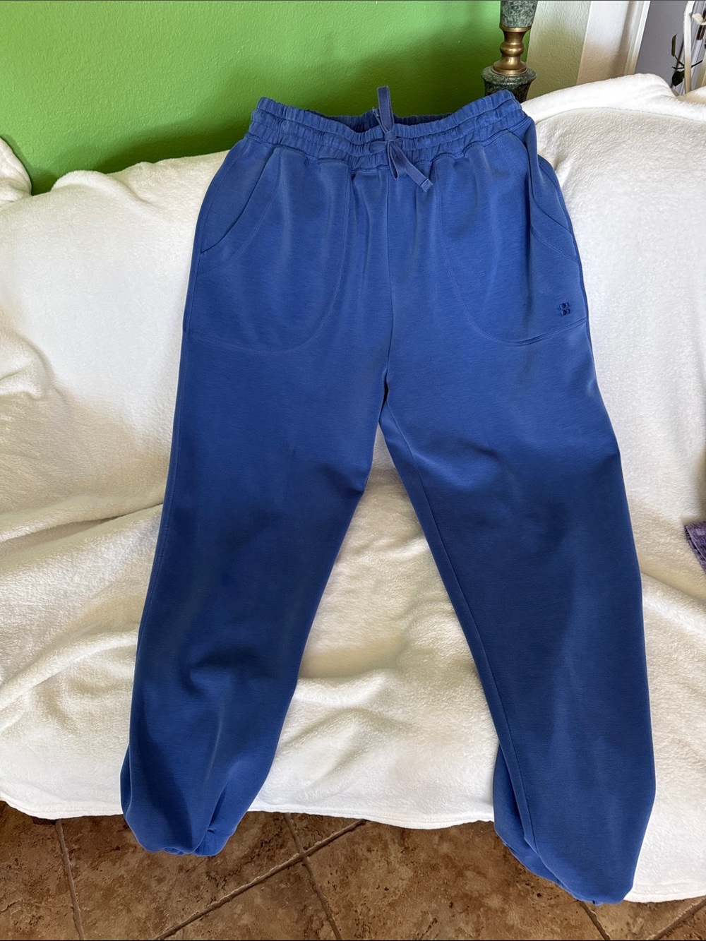 Sweaty Betty Blue Relaxed Jogger Pants